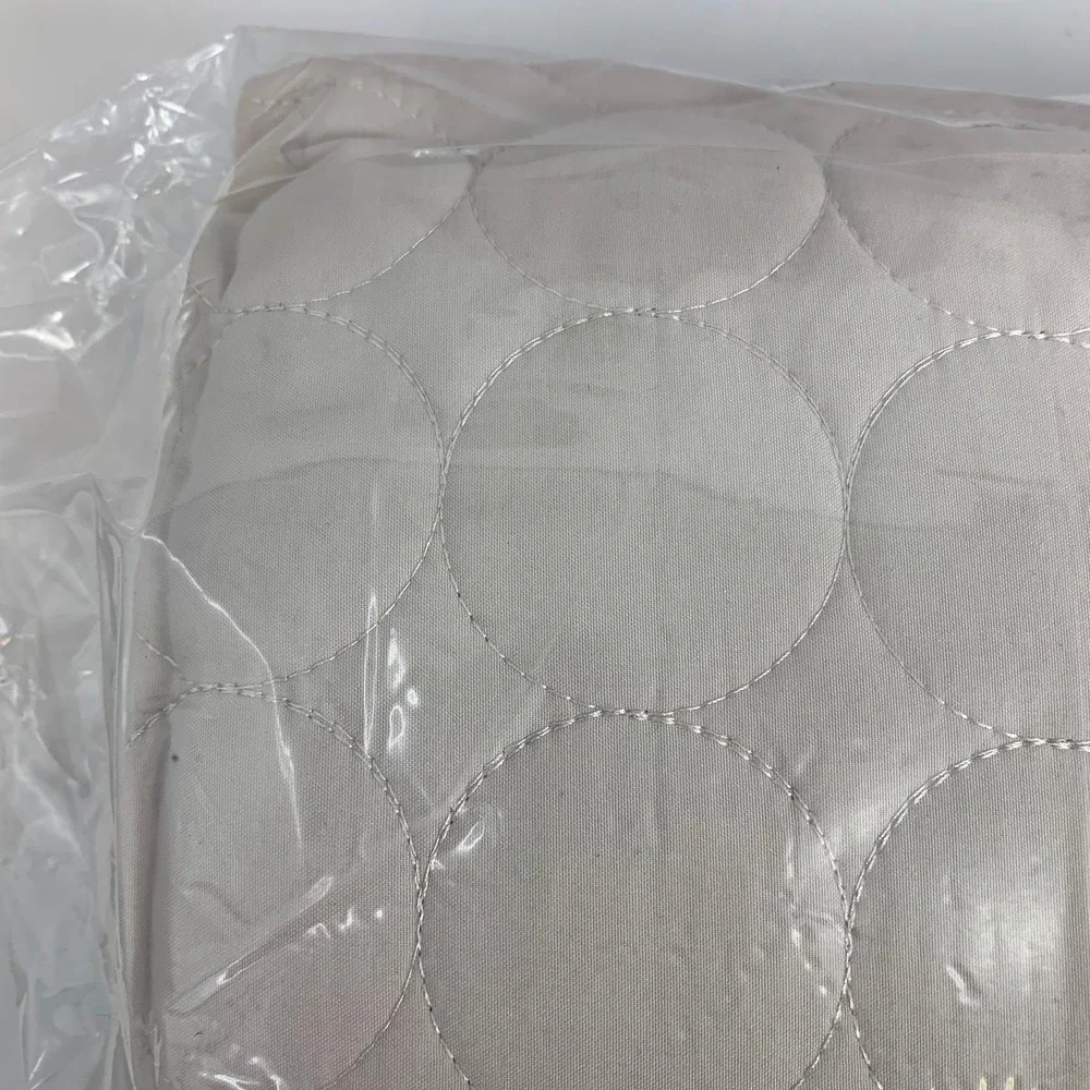 Southshore Fine Linens 90‎ Circle 2 Piece Quilt Set Bone Twin Twin XL New